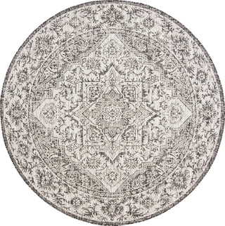 Safavieh Courtyard CY8763-376 Slate / Grey Area Rug Round