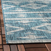 Safavieh Courtyard CY8863-37221 Teal / Grey Area Rug Detail