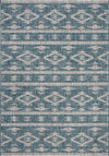 Safavieh Courtyard CY8863-37221 Teal / Grey Area Rug Main