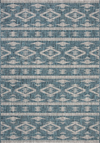 Safavieh Courtyard CY8863-37221 Teal / Grey Area Rug Main