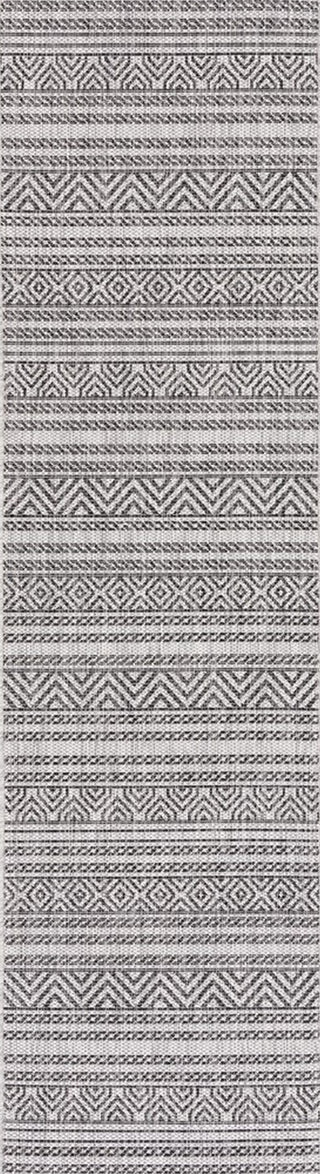 Safavieh Courtyard CY8866-37612 Black / Grey Area Rug Runner