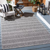 Safavieh Courtyard CY8866-37612 Black / Grey Area Rug Room Scene