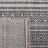 Safavieh Courtyard CY8866-37612 Black / Grey Area Rug Backing