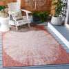 Safavieh Courtyard CY8893-36521 Beige / Red Area Rug Room Scene