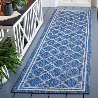 Safavieh Courtyard CY8918-36821 Navy / Grey Area Rug Room Scene Feature