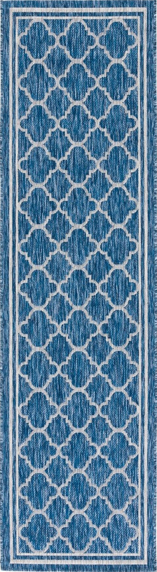 Safavieh Courtyard CY8918-36821 Navy / Grey Area Rug Runner