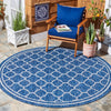 Safavieh Courtyard CY8918-36821 Navy / Grey Area Rug Room Scene