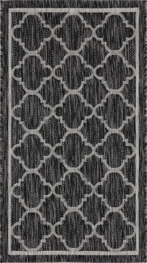 Safavieh Courtyard CY8918-37621 Black Charcoal Area Rug main image