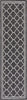 Safavieh Courtyard CY8918-37621 Black Charcoal Area Rug Runner