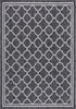 Safavieh Courtyard CY8918-37621 Black Charcoal Area Rug Main