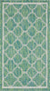 Safavieh Courtyard CY8918-55721 Green / Ivory Area Rug main image