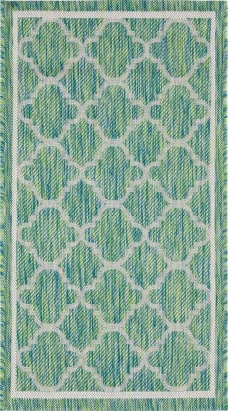 Safavieh Courtyard CY8918-55721 Green / Ivory Area Rug main image