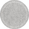 Safavieh Courtyard CY8943-59021 Light Grey / Dark Area Rug Round