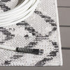 Safavieh Courtyard CY8951-53712 Ivory / Black Area Rug Detail