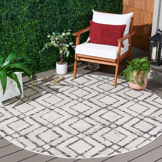 Safavieh Courtyard CY8951-53712 Ivory / Black Area Rug Room Scene