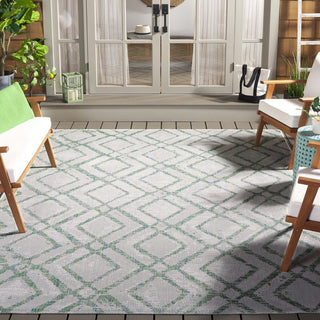 Safavieh Courtyard CY8951-55712 Ivory / Green Area Rug Room Scene