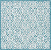 Safavieh Courtyard CY8955-37212 Grey / Blue Area Rug Square