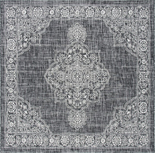 Safavieh Courtyard CY8966-37621 Black / Grey Area Rug Square