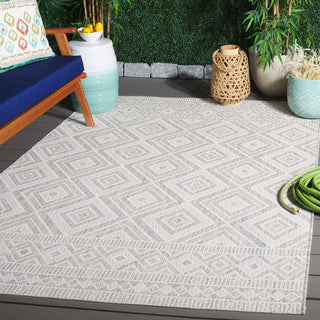 Safavieh Courtyard CY8998-55321 Ivory / Light Grey Area Rug Room Scene