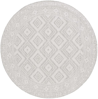 Safavieh Courtyard CY8998-55321 Ivory / Light Grey Area Rug Round