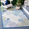 Safavieh Courtyard CY9621-53424 Beige / Green Blue Area Rug Room Scene