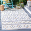 Safavieh Courtyard CY9681-53455 Ivory / Navy Yellow Area Rug Room Scene