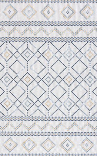 Safavieh Courtyard CY9681-53455 Ivory / Navy Yellow Area Rug main image