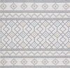 Safavieh Courtyard CY9681-53455 Ivory / Navy Yellow Area Rug Square