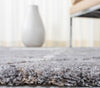 Safavieh Cyrus Shag CYR114G Grey / Beige Area Rug Detail