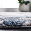 Safavieh Cyrus Shag CYR121A Ivory / Blue Area Rug Detail