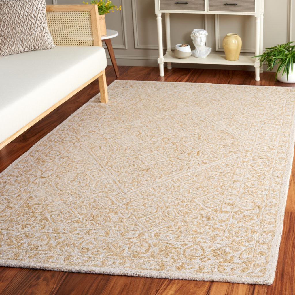 Safavieh Dip Dye DDY151A Light Beige / Ivory Area Rug Room Scene Feature