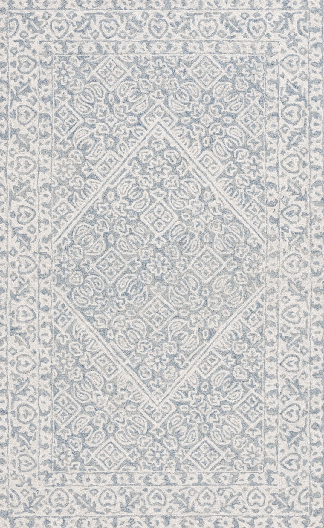 Safavieh Dip Dye DDY151F Grey / Ivory Area Rug main image