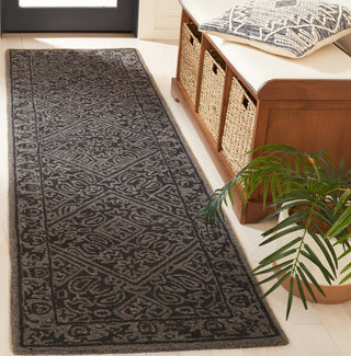 Safavieh Dip Dye DDY151H Dark Grey Area Rug Room Scene Feature