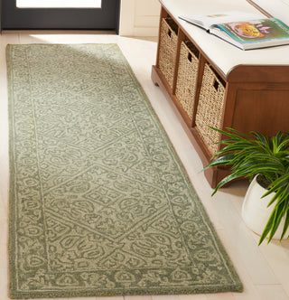Safavieh Dip Dye DDY151Y Green Area Rug Room Scene Feature