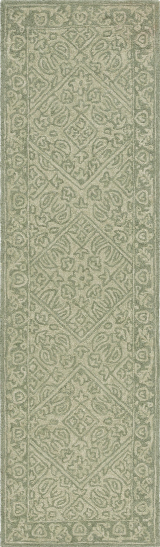 Safavieh Dip Dye DDY151Y Green Area Rug Runner