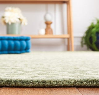 Safavieh Dip Dye DDY151Y Green Area Rug Detail