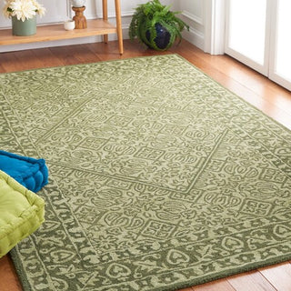 Safavieh Dip Dye DDY151Y Green Area Rug Room Scene Feature