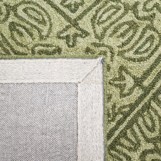 Safavieh Dip Dye DDY151Y Green Area Rug Backing