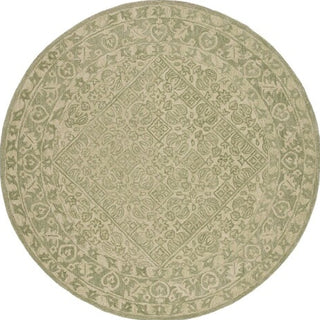 Safavieh Dip Dye DDY151Y Green Area Rug Round