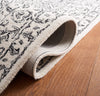 Safavieh Dip Dye DDY151Z Ivory / Black Area Rug Detail