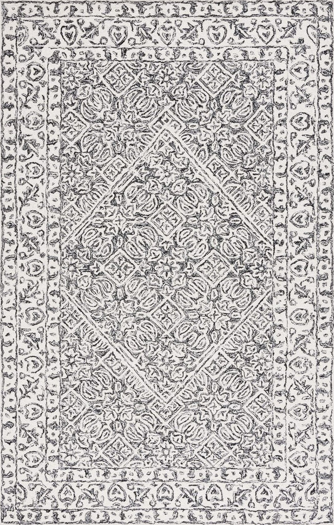 Safavieh Dip Dye DDY151Z Ivory / Black Area Rug main image