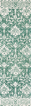 Safavieh Dip Dye DDY901Y Dark Green / Ivory Area Rug Runner