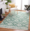 Safavieh Dip Dye DDY901Y Dark Green / Ivory Area Rug Room Scene Feature