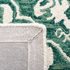 Safavieh Dip Dye DDY901Y Dark Green / Ivory Area Rug Backing