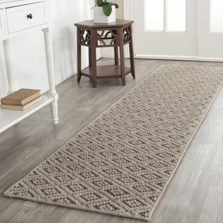 Safavieh Diamond DMD521 Taupe Area Rug Room Scene Feature