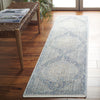 Safavieh Dream DRM489J Grey / Turquoise Area Rug Room Scene Feature