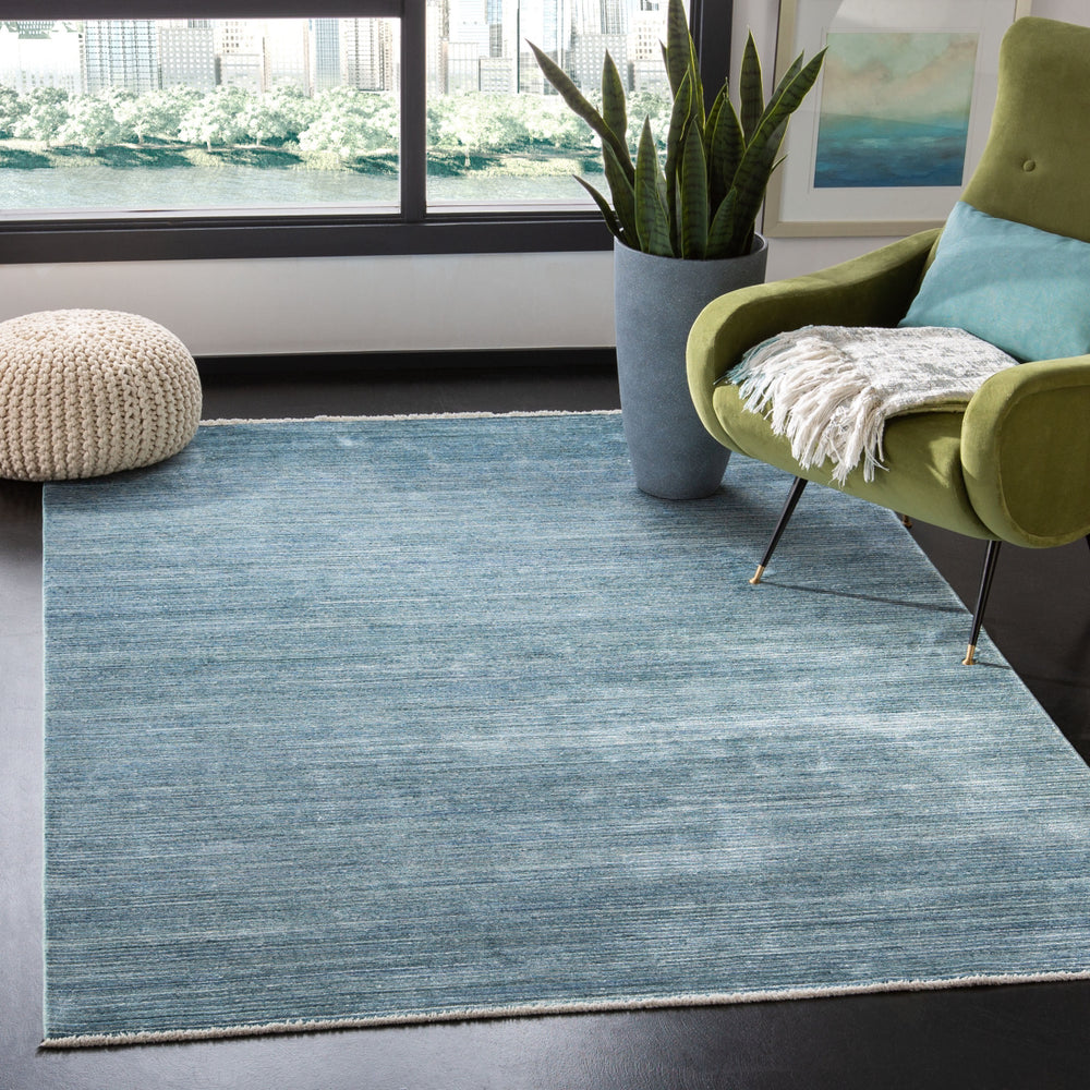 Safavieh Dream DRM500M Blue / Grey Area Rug Room Scene Feature