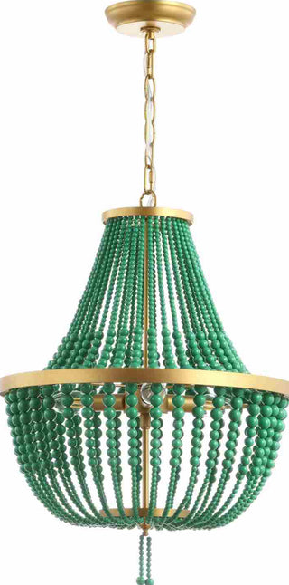 Safavieh Prince DSN1300A Green / Gold Lamp Main Off