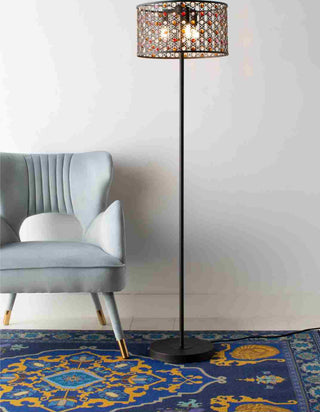 Safavieh Mosaic DSN1400A Oil Rub Bronze Lamp Room Scene On Feature
