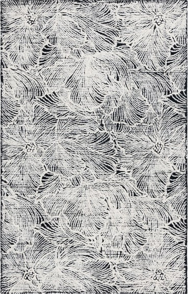 Safavieh Ebony EBN101 Black / Ivory Area Rug